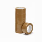 Brown Packaging Tape – Pack of 6 | Heavy-Duty Parcel Sealing Tape