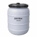 Plastic Grade A used Drum Barrel Grey 220 Litre with open top